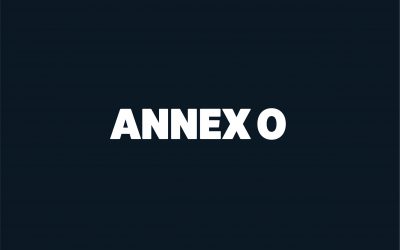 It is time to create ANNEX 0