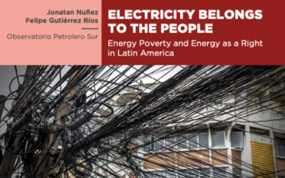 Report: Energy Poverty and Energy as a right in Latin America