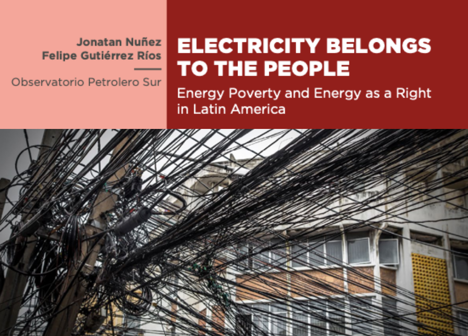 Report: Energy Poverty and Energy as a right in Latin America